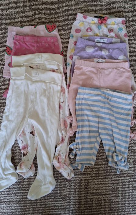 Paka ubrań dla dziewczynki rozmiar 74
