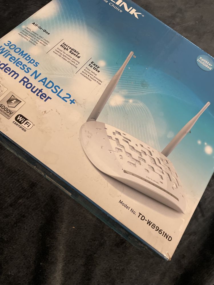 Router TP-Link TD-W8961ND internet