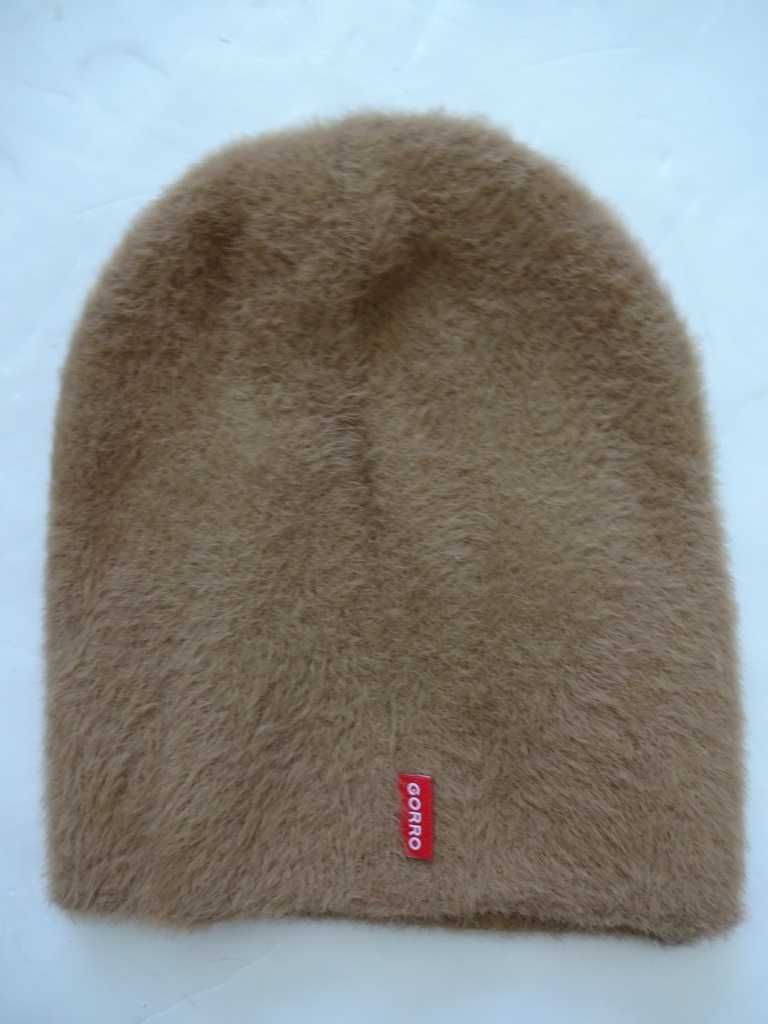 Czapka Kolor Camel, Ciepła, Polyamid I Alpaka, Praktyczna