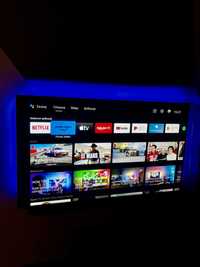 Telewizor Philips 58 Ambilight led 4k Android Tv, gwarancja do 2028r