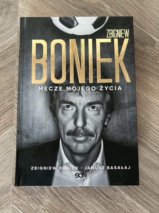 Ksiażka Zbigniew Boniek mecze mojego życia - nowa, Wawa
