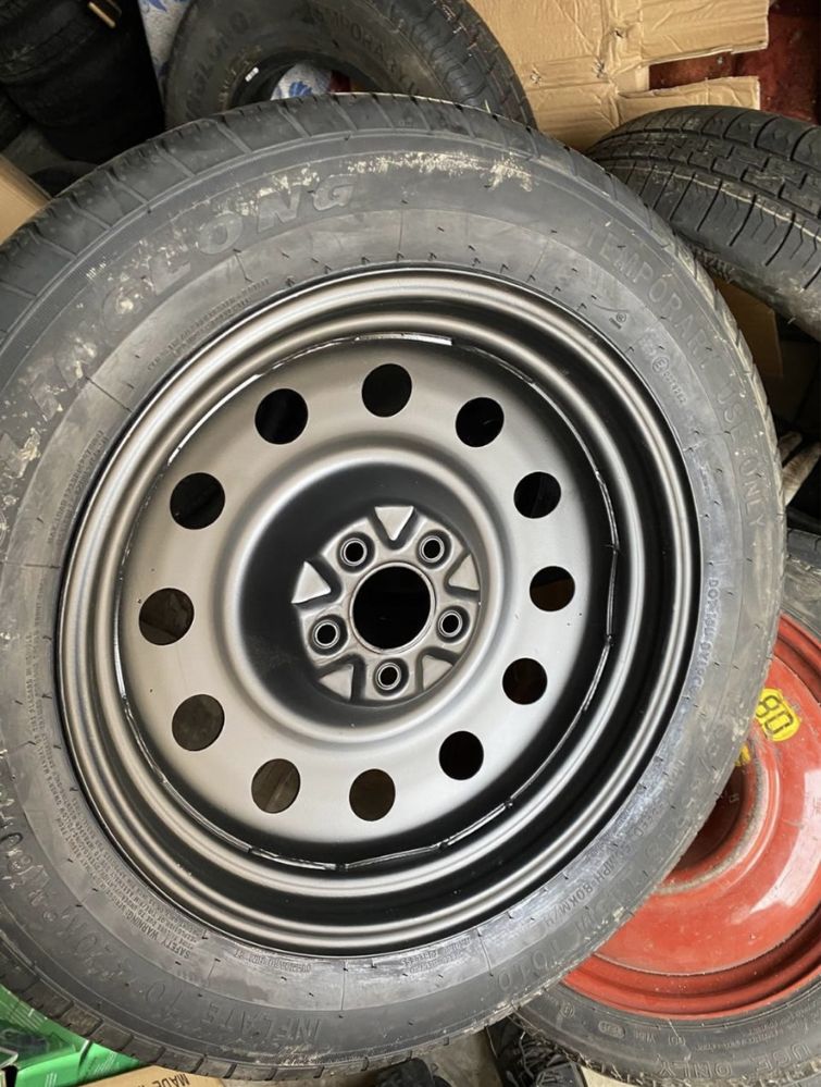 Докатка новая 2023 года  Nissan X-Trail 5x114.3 домкрат,ключ,чехол