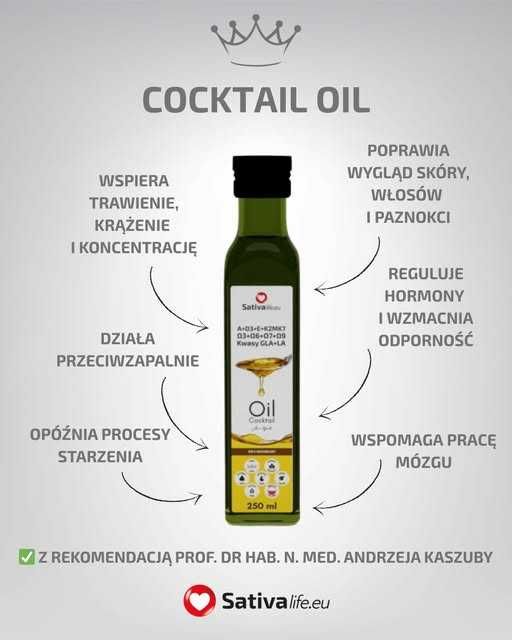 Oil cocktail na odporność jesienią