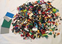 Ogromny mix klocków kompatybilnych z Lego figurki 2,2 kg