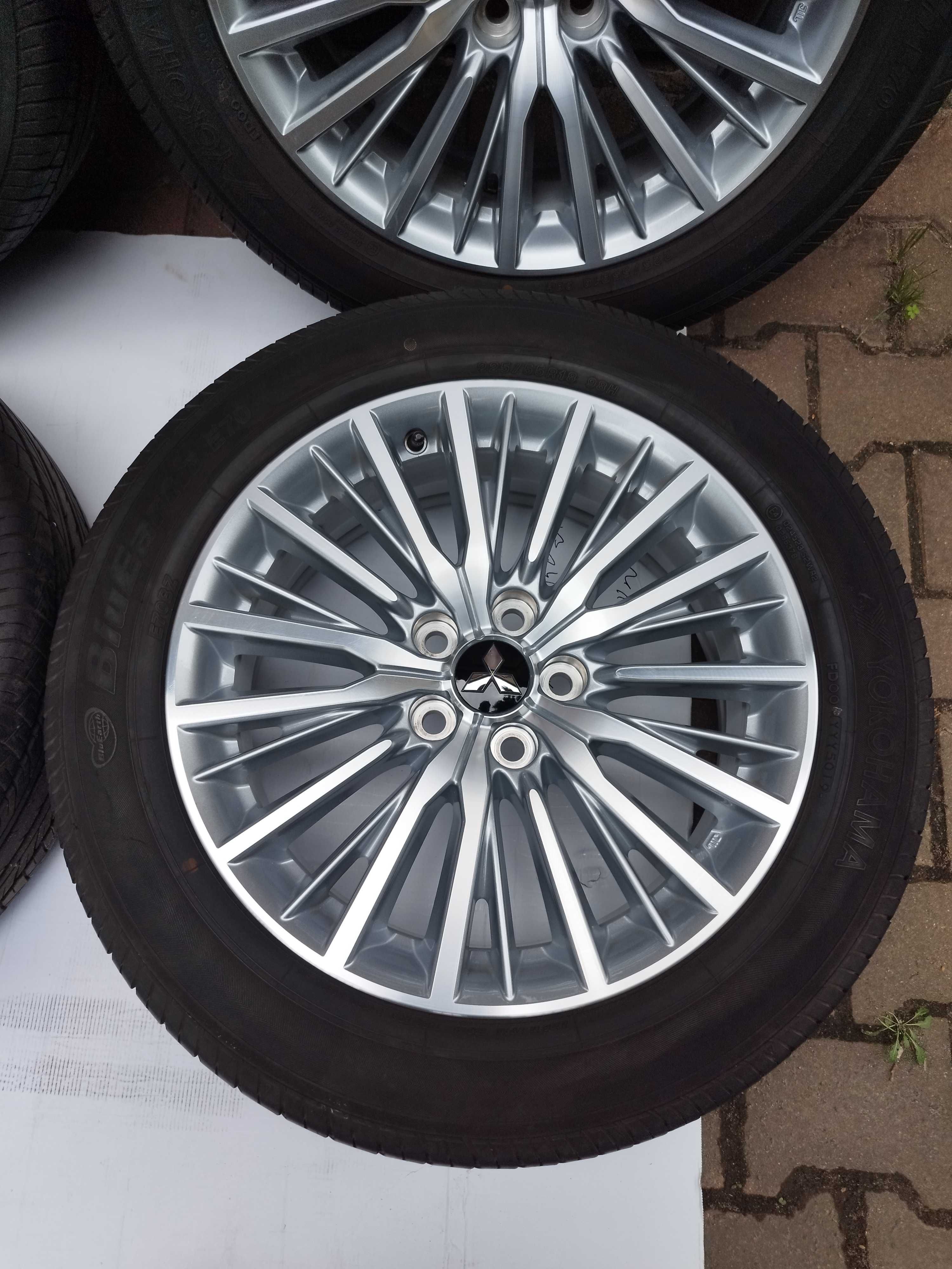 jak Nowe!!! Lato 225/55R18 MITSUBISHI Outlander, Asx, Eclipse Cross