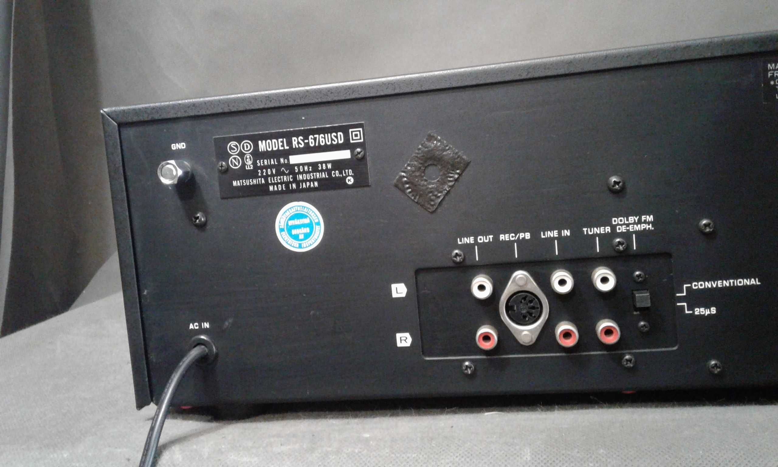 TECHNICS RS 676,magnetofon stereo