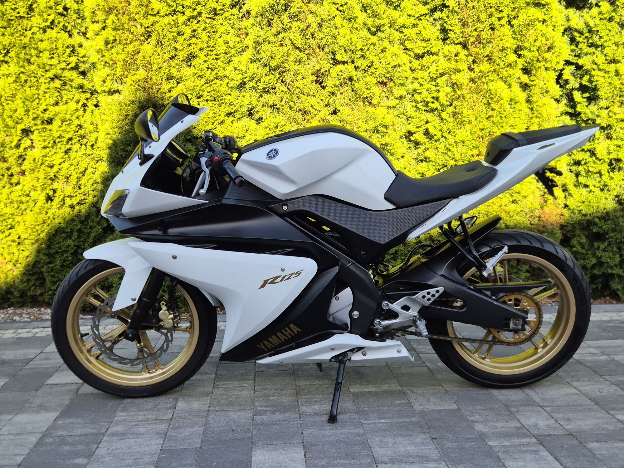 Yamaha YZF R 125 GOLD Leo Vince Mega Zadbana Kat b a1