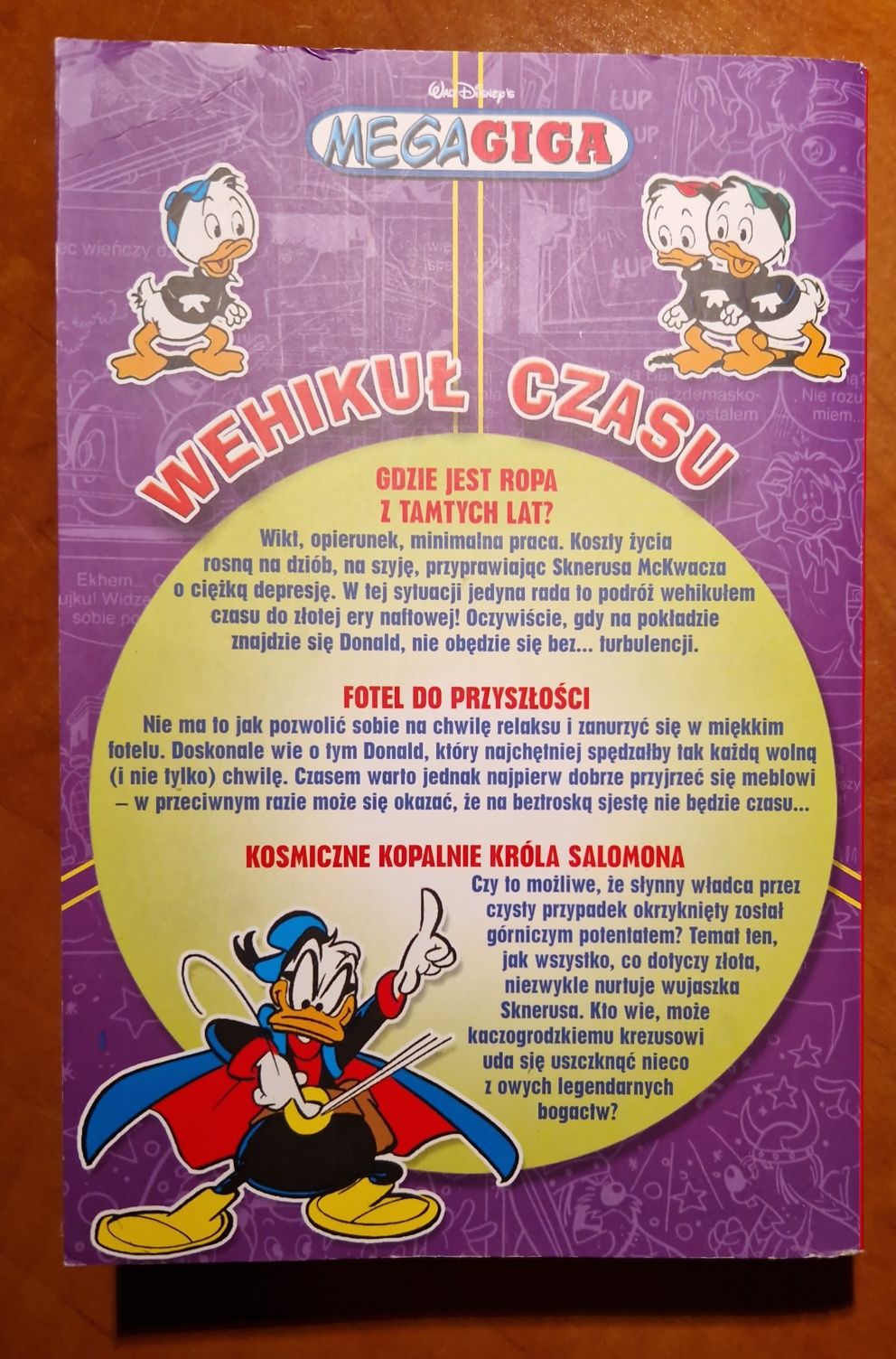MegaGiga 4/2007. Wehikuł czasu. Kaczor Donald