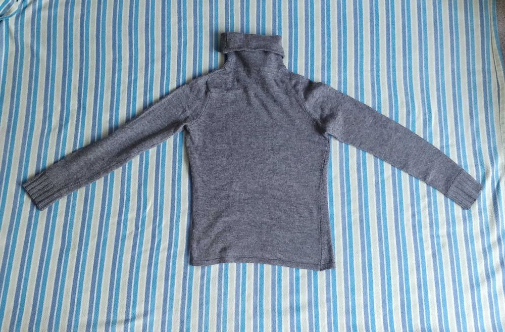 Sweter, golf Mohito rozmiar XS, damski, szary.