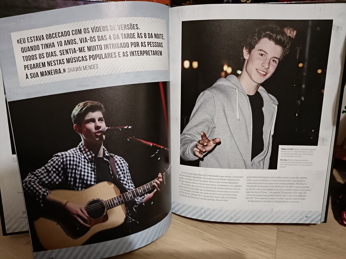 Livro Shawn Mendes