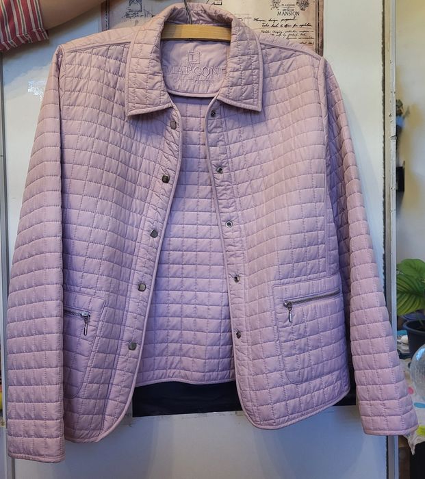 Kurtka liliowa lekka