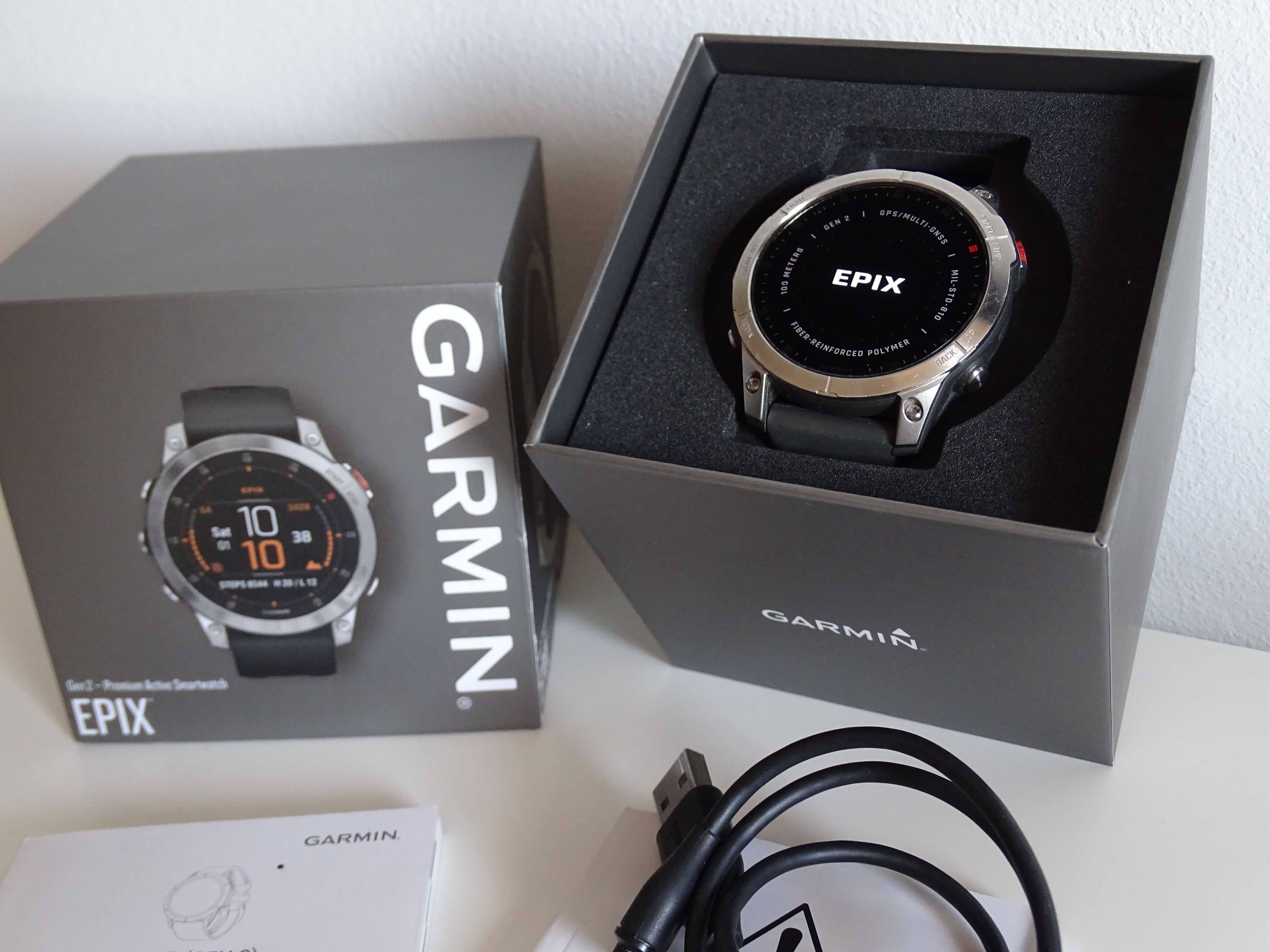 GARMIN EPIX 2  Relógio Smartwatch multidesporto
