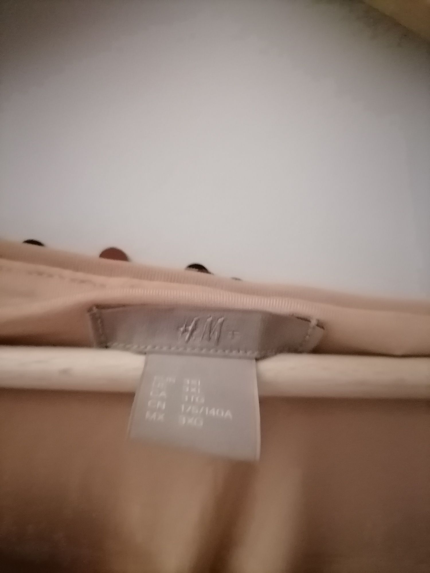 Bluzka H&M błyszcząca/świecąca 3XL