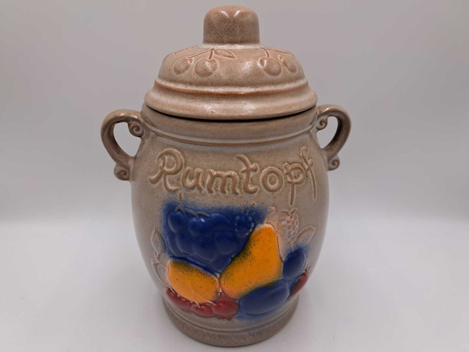 Rumtopf garnek ceramiczny z pokrywką Scheurich Germany na kiszonki