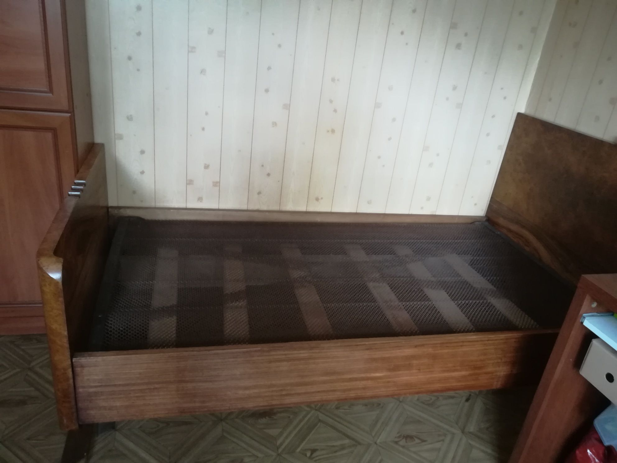 Łóżko Art deco antyk stan bdb