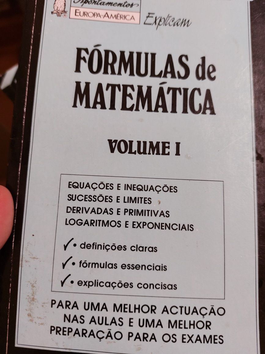 Fórmulas de Matemática