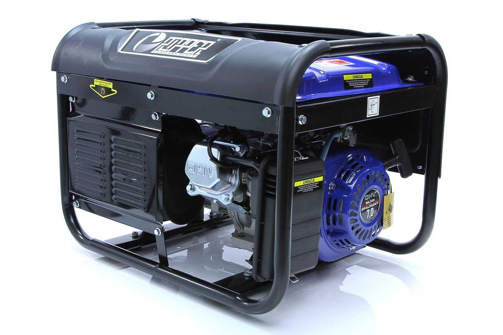 Agregat prądotwórczy przenośny jednofazowy 230V 3000W benzyna