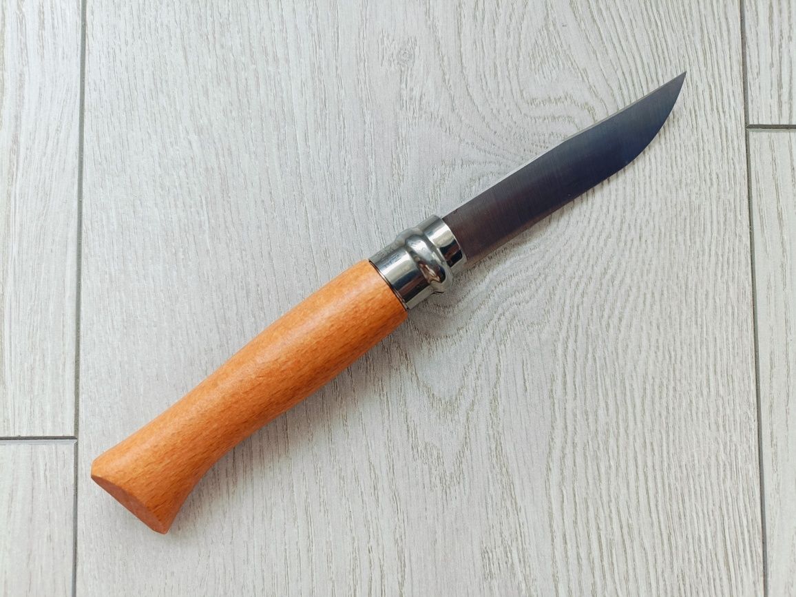 Nóż składany Opinel No.8 Carbon - nowy