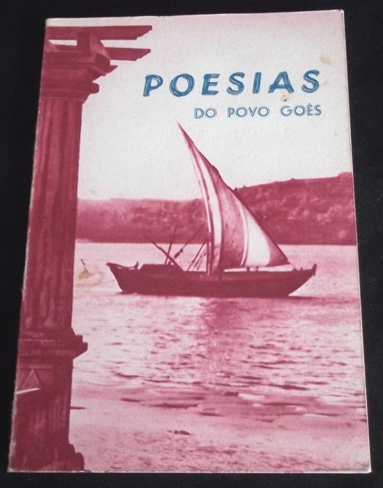 Livro Poesias do Povo Goês folclore Índia Goa