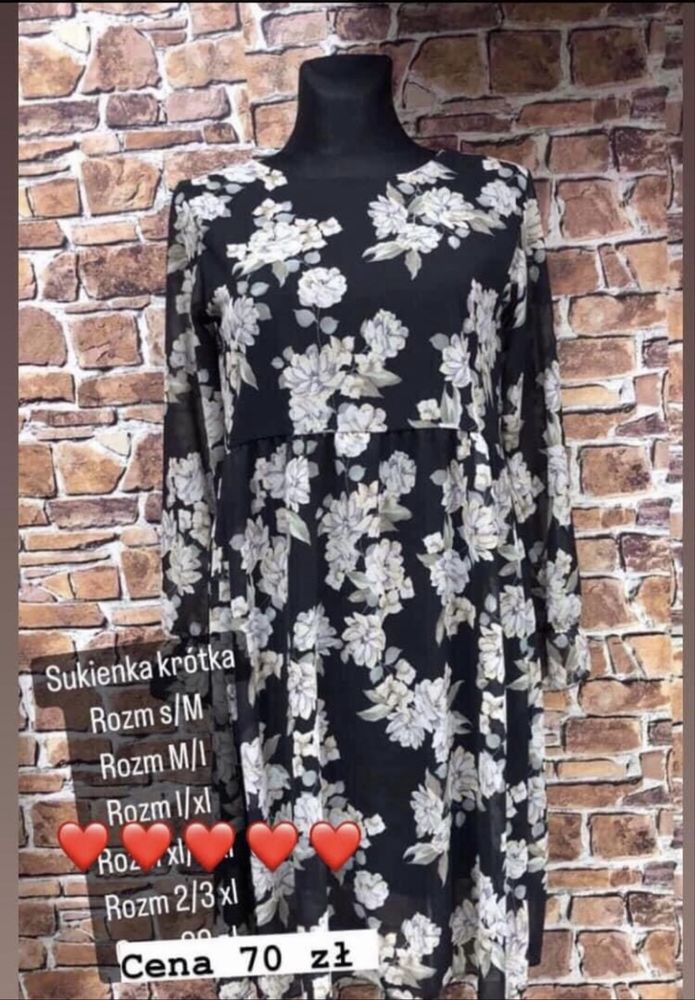 Sukienka biust 100
