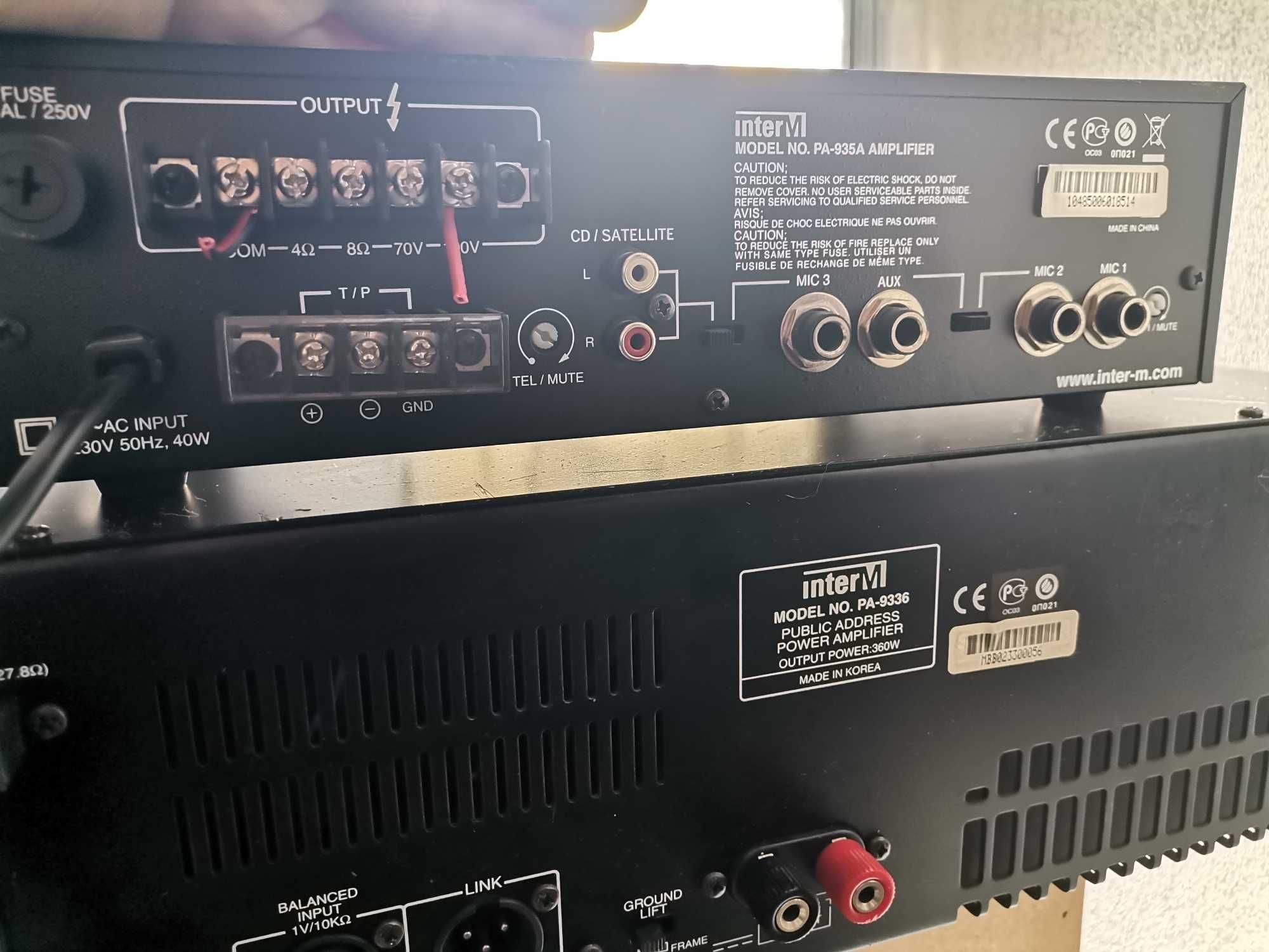 Amplificador InterM PA-9336
