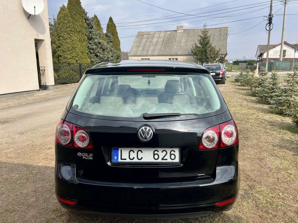Volkswagen Golf VI Plus,1.6 MPI,8V, 2010, oryginalny przebieg