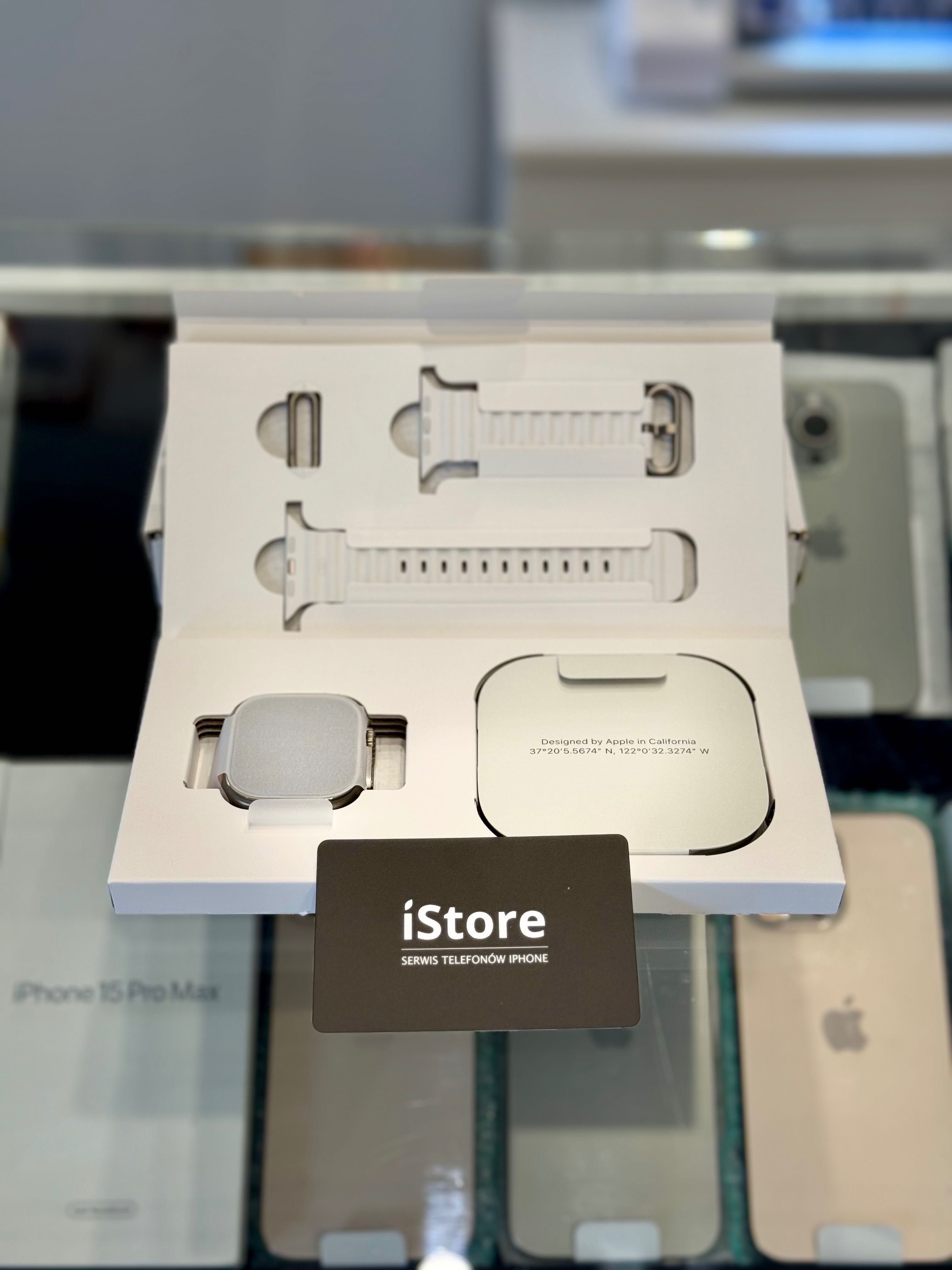 NOWY Apple Watch Ultra 2 gen. • White • Orange • Blue • GWARANCJA •