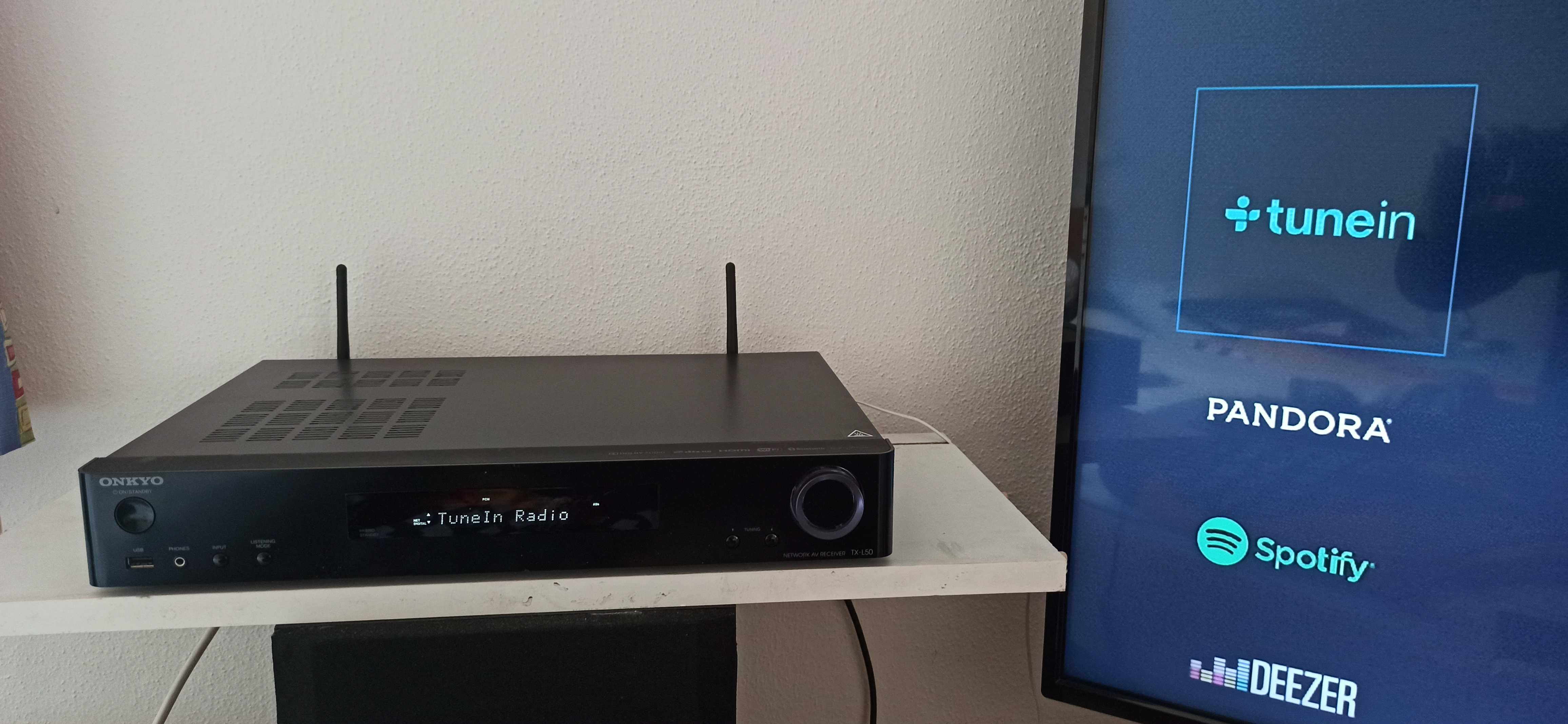 Amplituner Sieciowy Kino Domowe ONKYO TX-L50, WiFI, HDMI, ARC