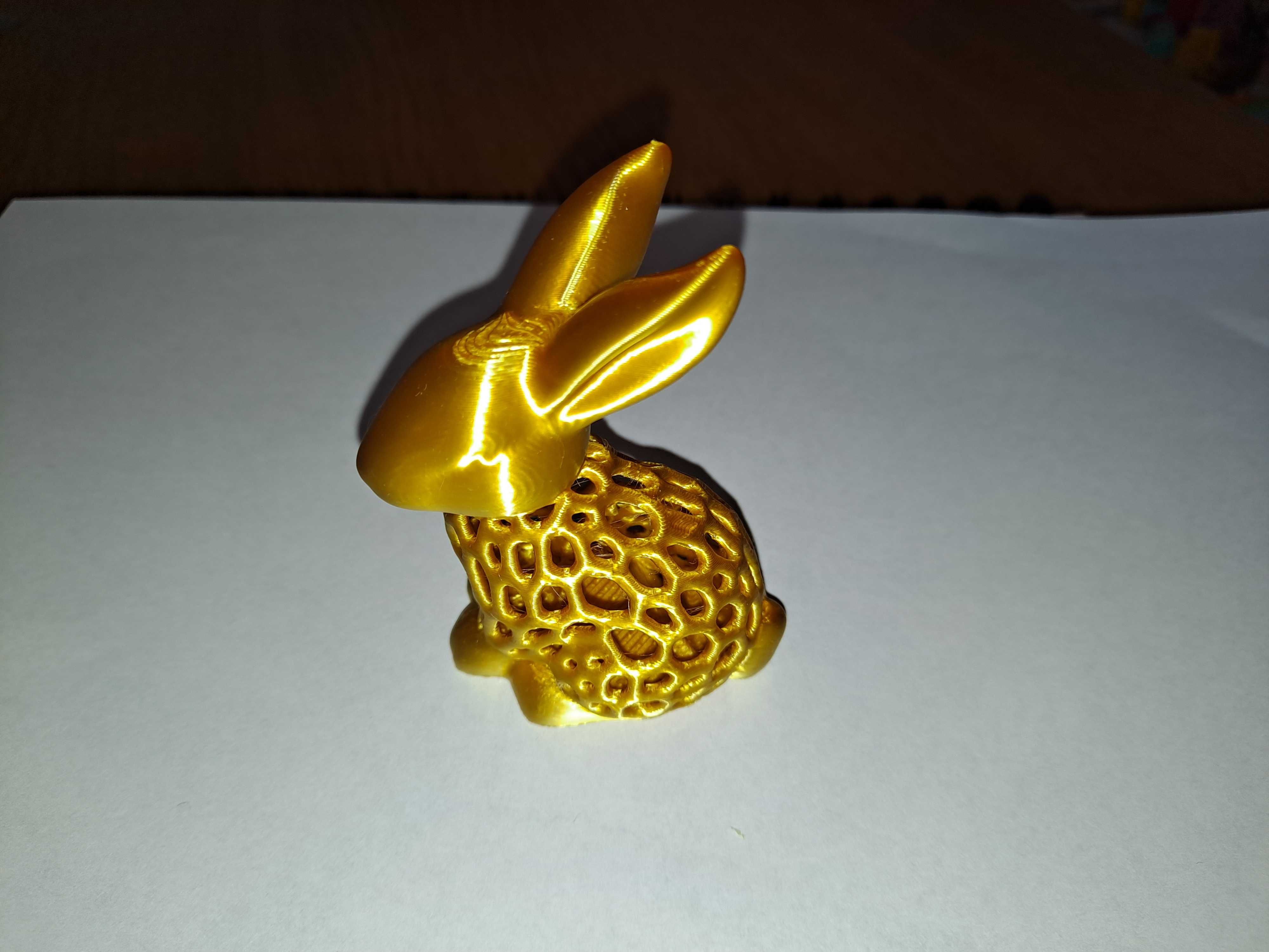 Figurka zajączka wydruk 3D
