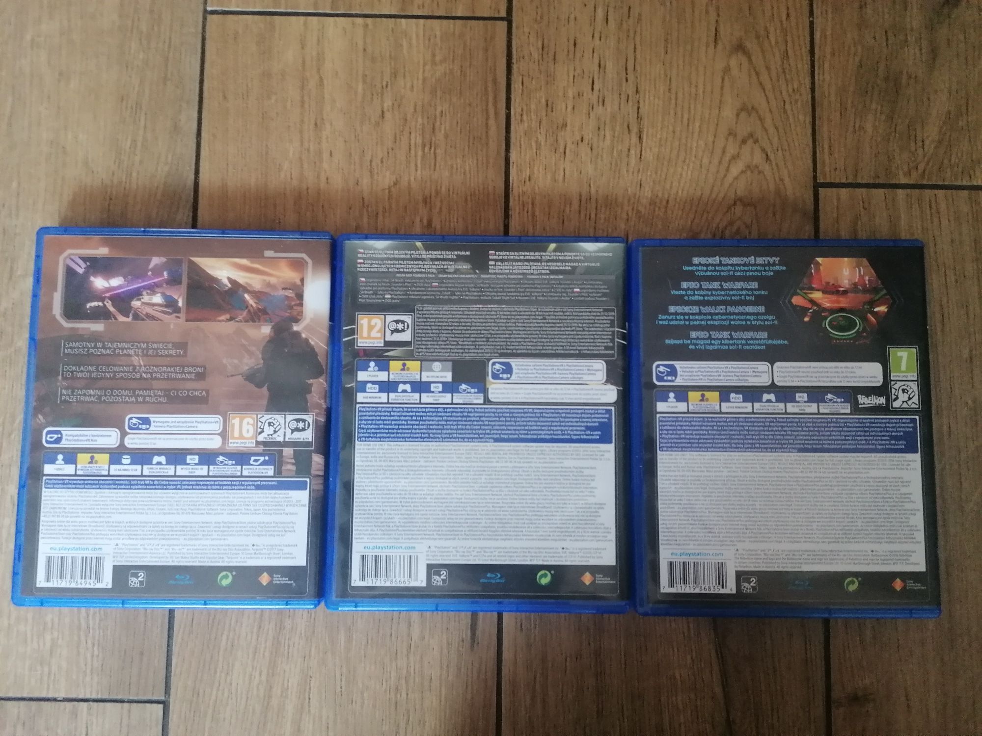 Gry PS4 playstation VR