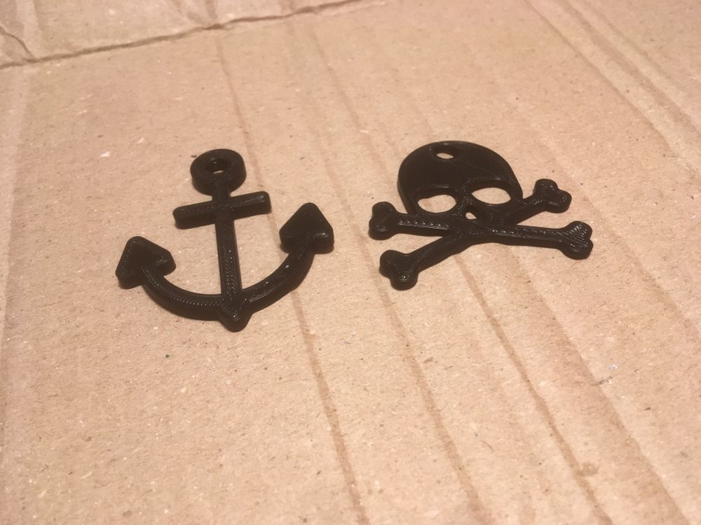 Брелок иргушка для детей набор «юного пирата»