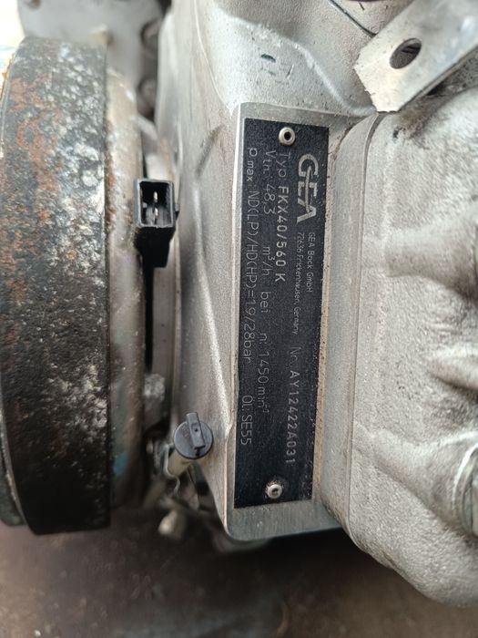 Sprężarka klimatyzacji bock thermo king