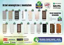 Drzwi Wewnętrzne Z Ościeżnicą Regulowaną OD RĘKI Z MONTAŻEM PROMOCJA!