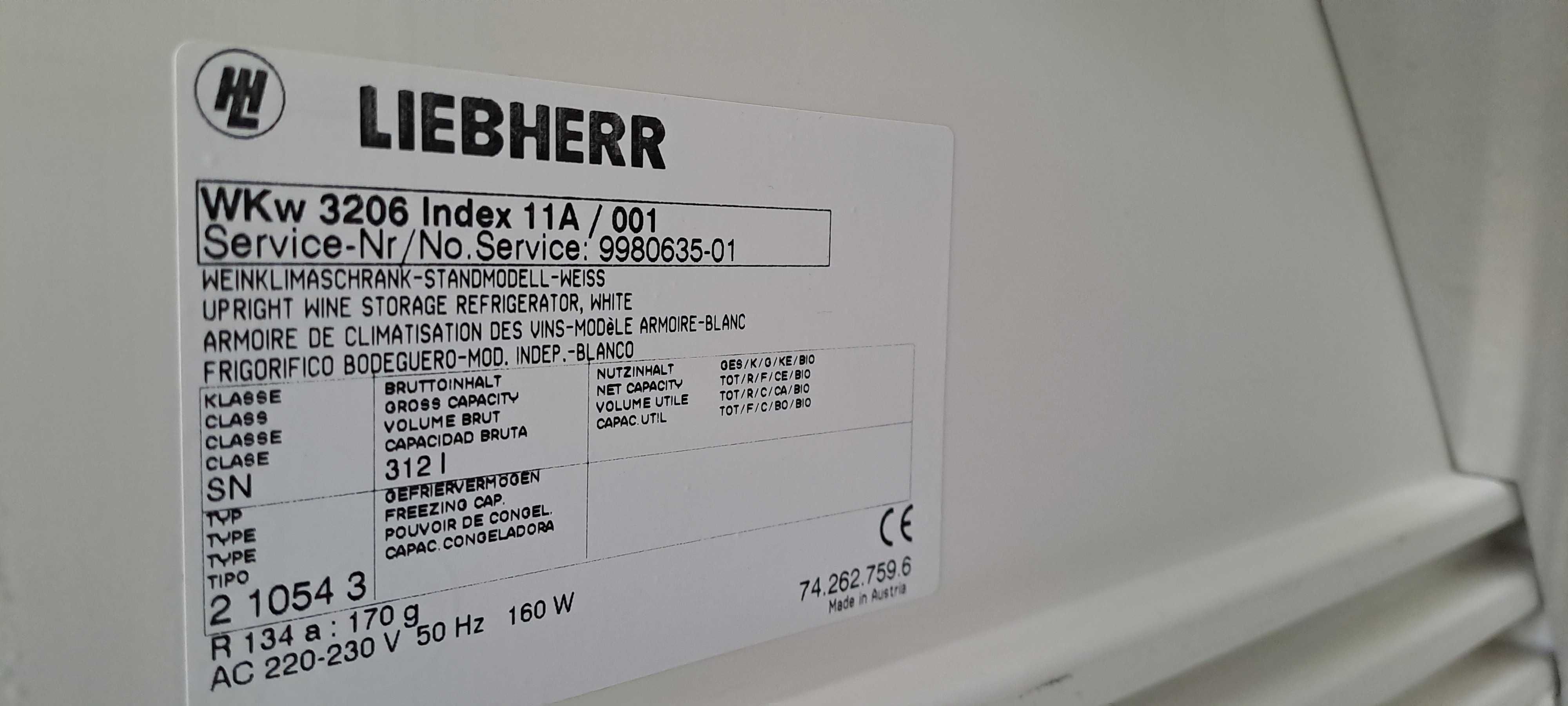 Chłodziarka winiarka Liebherr