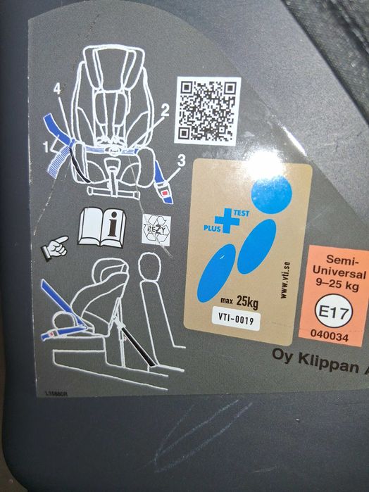 Cadeira de criança Klippan century