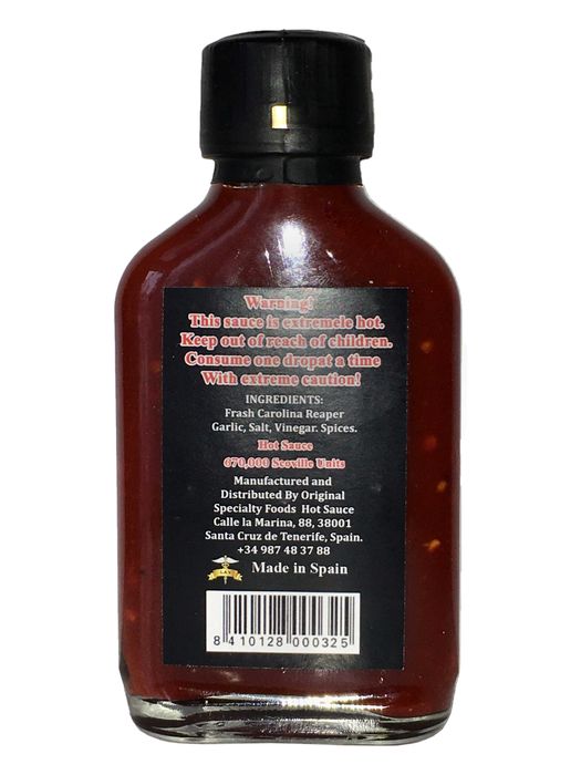 Острый соус 670,000 Scoville. Carolina Reaper "Zombie Attack"