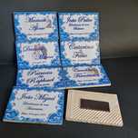 Azulejos cerâmicos lembranças casamentos, eventos, batizados...