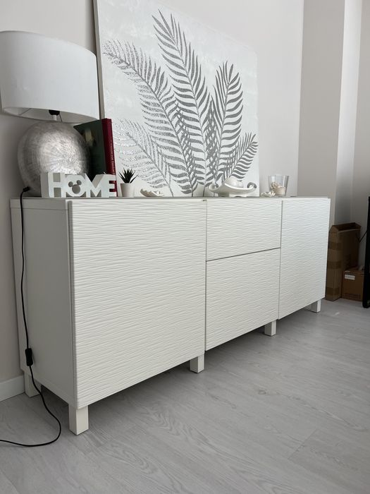 BESTÅ Aparador c/portas, 180x42x65 cm