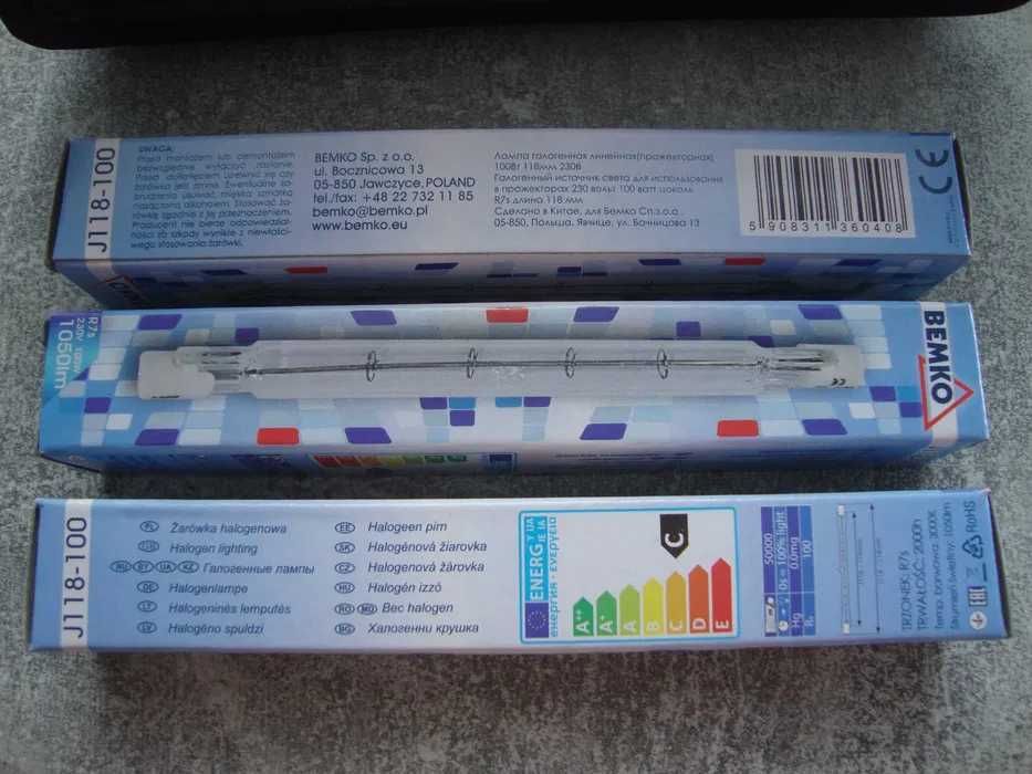 Lampa reflektor wyłącznik nożny montaż łapa 3 x żarnik 100 W