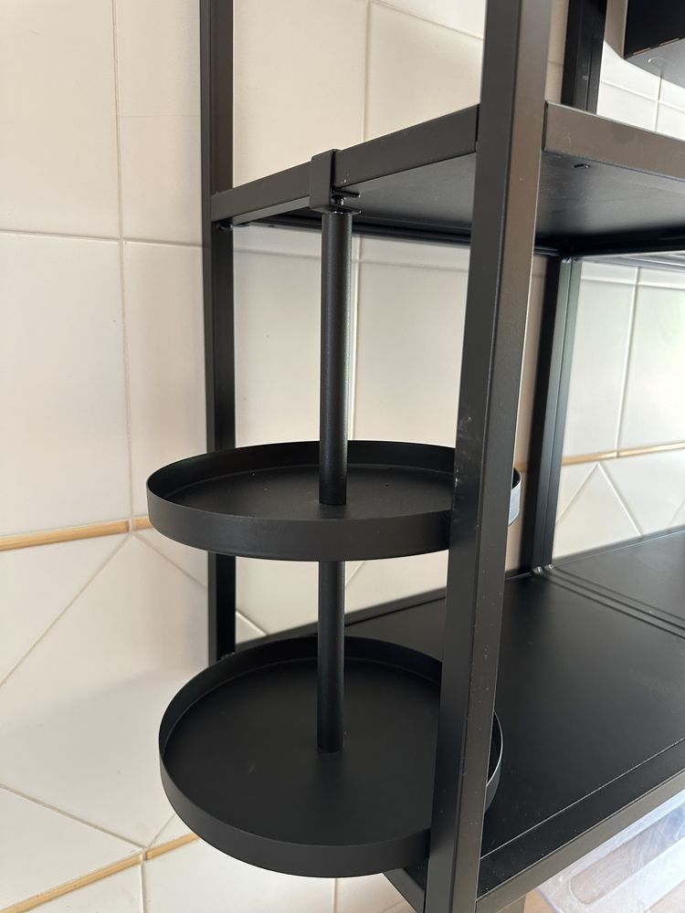 Móvel parede IKEA ENHET preto