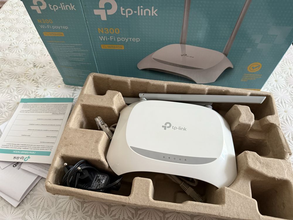 Роутер TP-Link N300 (TL-WR840N)