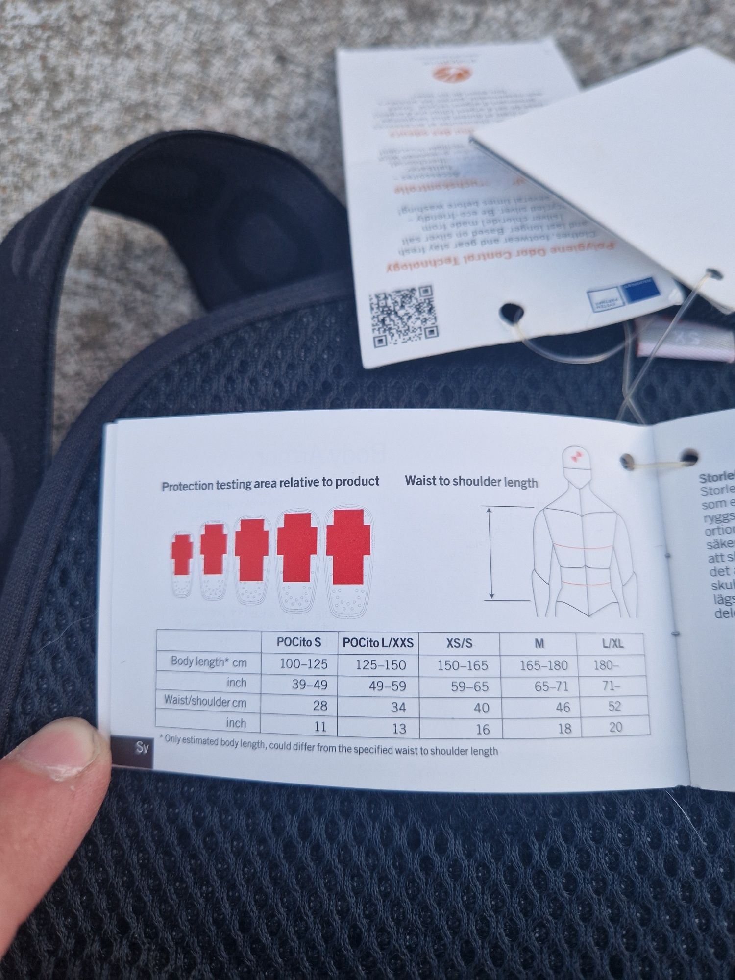 POC spine VPD 2.0 ochranniacz na plecy kręgosłupa rowerowy na rower