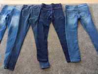 Spodnie jeansowe rurki dziewczece rozmiar 146, 135 - 8-9 lat, EUR 34