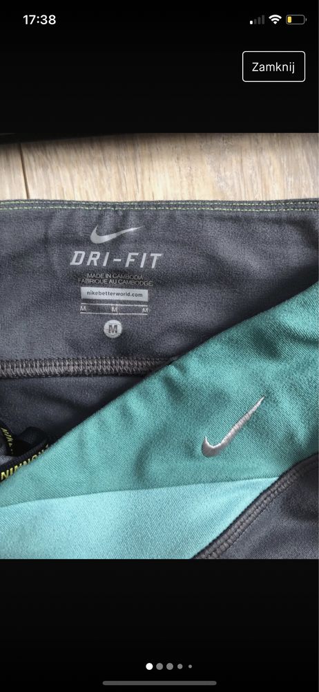 Spodenki nike krótkie