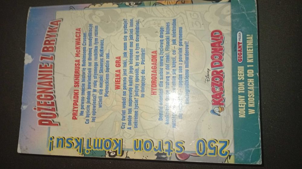 Gigant Poleca Tom 76: Pożegnanie z bryką