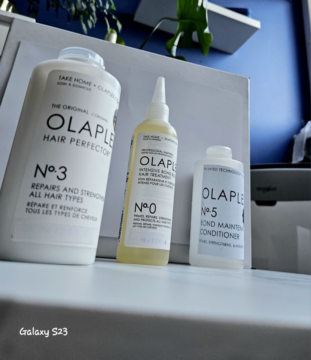 olaplex Zestaw odbudowujacy no.0 no.3 no.5