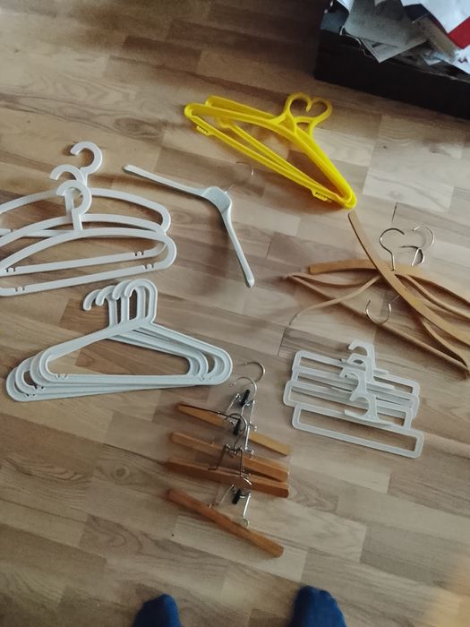 Wieszaki wieszak ikea różne na spodnie