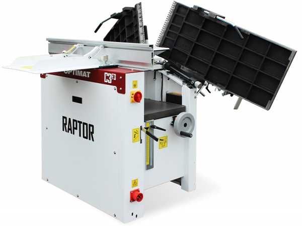 Strugarko-grubościówka RAPTOR C3-F3 OPTIMAT obrabiarka 3,0kW