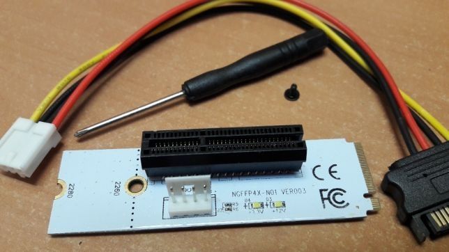 Райзер м2 белый с LED PCI-E Riser 4pin m2 для видеокарт m.2 м.2 GPU