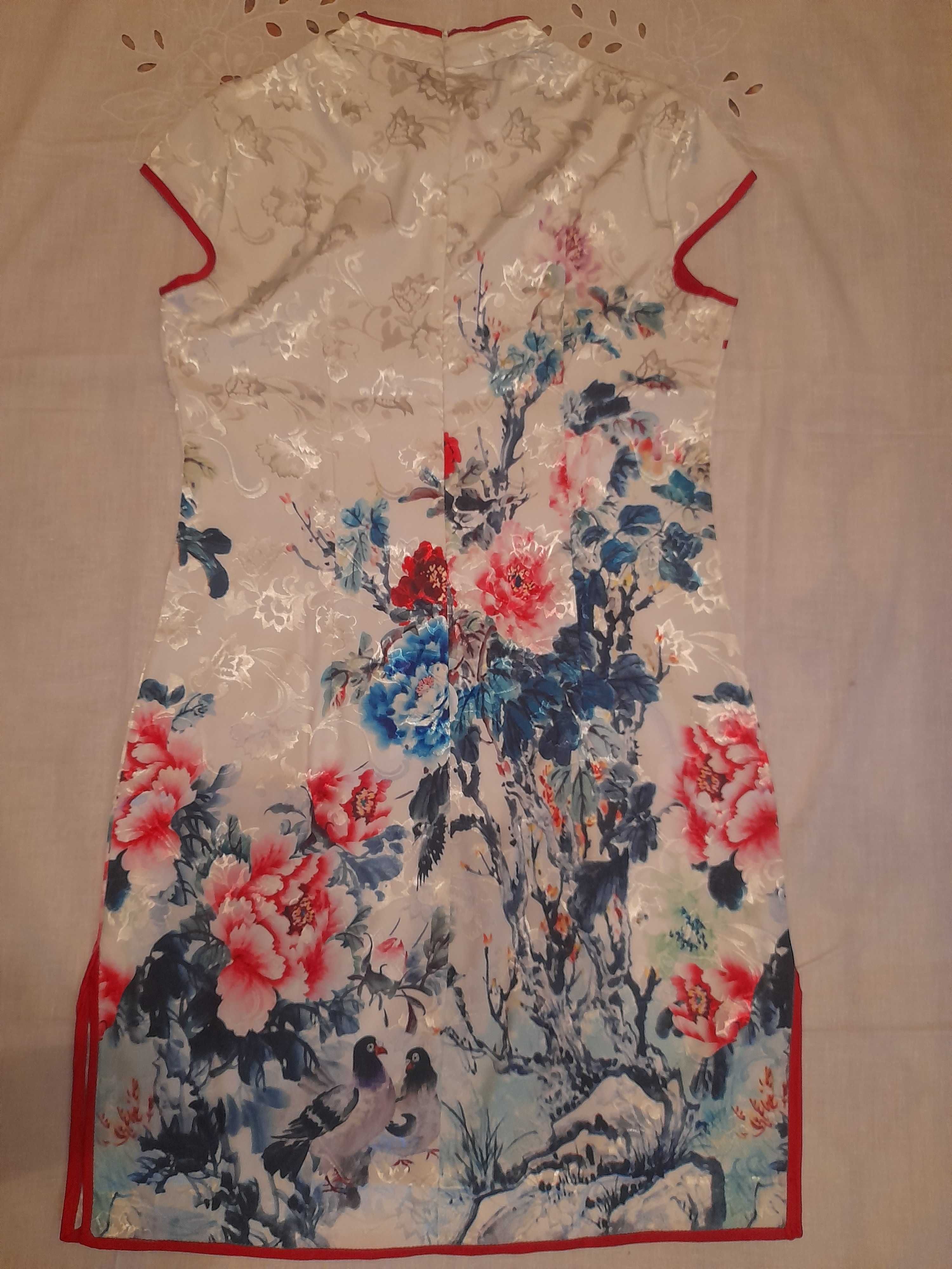 Sukienka na bal przebierańców Japonka rozmiar L cena 100 zł